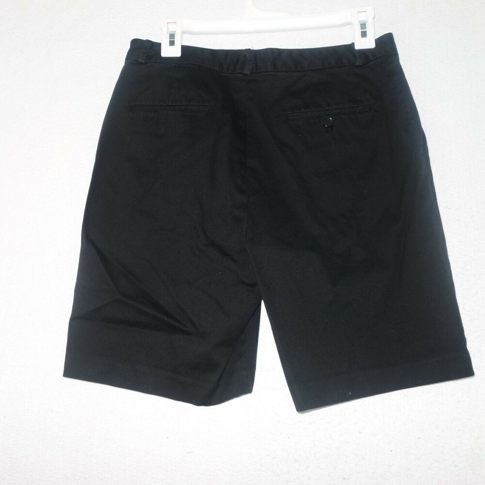 Ralph Lauren Golf Chino Shorts Black Women's Size 10 Cotton Spandex Blend - Picture 5 of 5